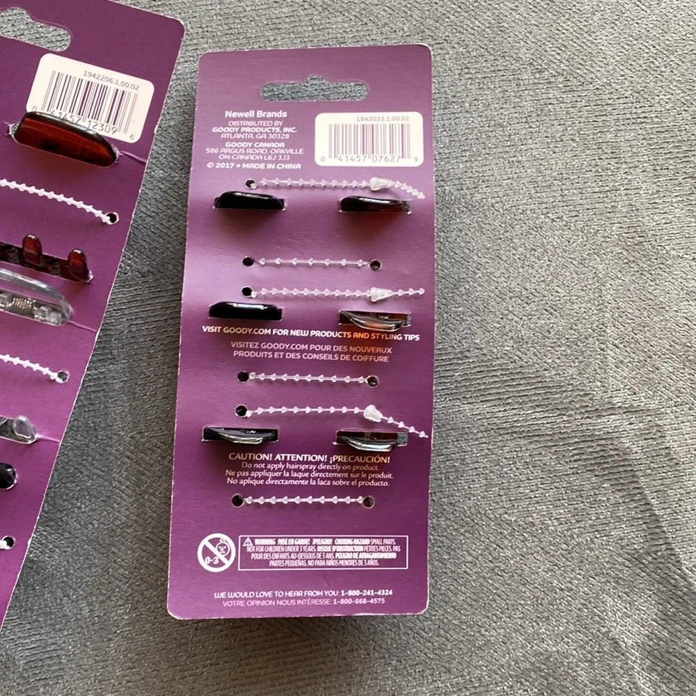 GOODY Hair Claw Clips Bundle